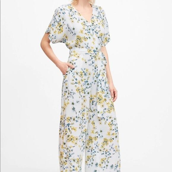Banana Republic Pants - NWT Banana Republic Feminine Floral Jumpsuit Size 10 Cottagecore Boho